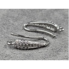 Швенза 4 мм висота 19 мм колір сталь (гіпоалергений сплав)