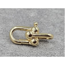 Замок 11*20 мм колір золото (гіпоалергений сплав)