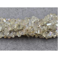 Скло трикутники 6*3,5 мм 90 шт 30 см світлий лимон