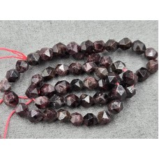 Гранат 6 мм многогранник длина 35-36 см