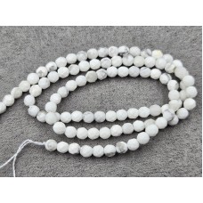 Кахолонг (магнезит) 4 мм грань длина 37 см