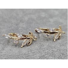 Швенза 8 мм висота 20 мм колір золото (гіпоалергений сплав)