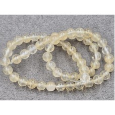 Кварц лимоний 6,5-7 мм довжина 36-37 см