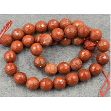 Яшма червона 10-10,5 мм довжина 38 см