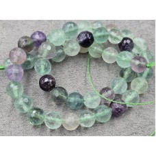 Флюорит 8 мм грань длина 38 см