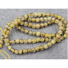 Рутіловий кварц 4,3-4,5 мм довжина 38 см