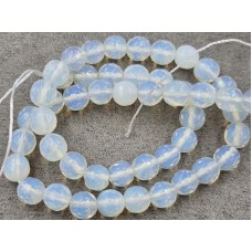 Місячний камінь 8 мм грань (штучн.) довжина 36-37 см