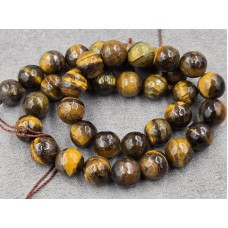Тигрове око 10 мм грань довжина 37 см