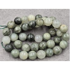 Яшма 8,5 мм грань болотная довжина 37 см