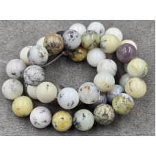 Опал 10-10,5 мм дендритовий довжина 38 см