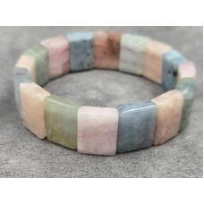 Морганит браслет 12*16 мм длина 18 см