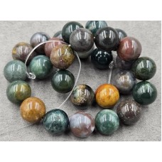 Агат індійський 14,5 мм довжина 39 см