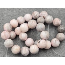 Яшма 12,5 мм рожева довжина 37 см