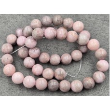 Яшма 8 мм рожева