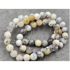 Опал 6,5-7 мм дендритовий якість АВ довжина 37-38 см