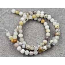 Опал 4,5-5 мм дендритовий якість АВ довжина 37-38 см