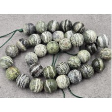 Яшма зебра 12 мм довжина 39-40 см