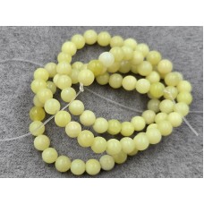 Жадеїт 4,5-5 мм довжина 37-38 см