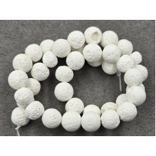 Лава 10-10,5 мм синтетична біла довжина 38-39 см