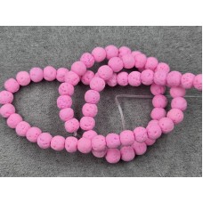 Лава 6-6,5 мм синтетична рожева довжина 38 см