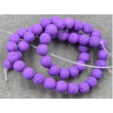 Лава 8-8,5 мм синтетична фіолетова довжина 39 см