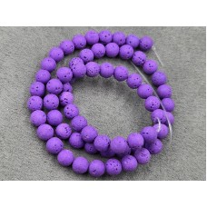 Лава 6-6,5 мм синтетична фіолетова довжина 39 см