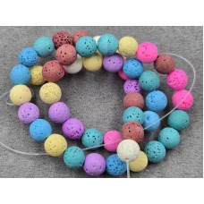 Лава 8-8,5 мм синтетична різнокольорова довжина 39 см