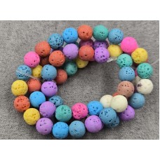 Лава 6-6,5 мм синтетична різнокольорова довжина 38 см