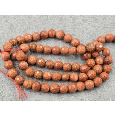 Авантюрин 5,5 мм грань синтет. довжина 36-37 см 