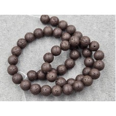 Лава 8,5-9 мм синтетична коричнева довжина 38-39 см