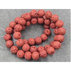 Лава 8,5-9 мм синтетична червона довжина 38-39 см