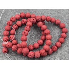 Лава 6-6,5 мм синтетична червона довжина 38-39 см