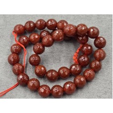 Сердолик 10 мм грань длина 37-38 см