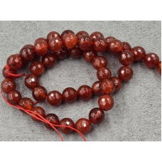 Сердолик 8 мм грань длина 37-38 см