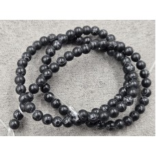 Варисцит 4-4,5 мм синтетический черный длина 37-38 см