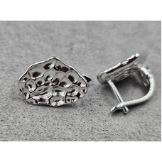 Швенза 12 мм висота 17 мм колір сталь (гіпоалергений сплав)