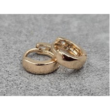 Серьги Xuping 3 мм высота 9 мм цвет 18к