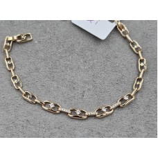 Браслет Xuping 6 мм довжина 17+2 см колір золото