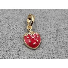 Кулон Xuping 8 мм висота 18 мм колір золото 18к