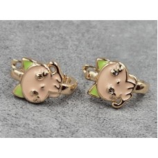 Серьги Xuping 10 мм высота 15 мм английский замок цвет золото 18к