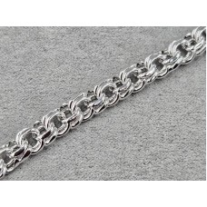 Браслет Xuping 7 мм довжина 19 см родій