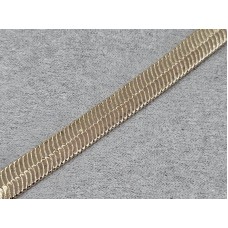 Браслет Xuping 9 мм довжина 19 см колір золото 18к