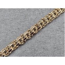 Браслет Xuping 8 мм довжина 21 см колір золото 18к