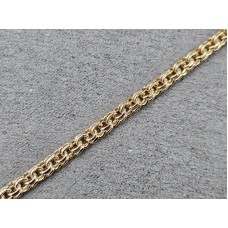 Браслет Xuping 4 мм довжина 19 см колір золото 18к