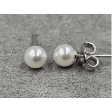 Гвоздики 6 мм Xuping родий