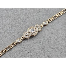 Браслет Xuping 11+4 мм довжина 17+2 см колір золото 18к
