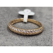 Кольцо Xuping 3 мм (16,17,18,19,20 размер) цвет золото 18к