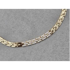 Браслет Xuping 7 мм довжина 17+2 см колір золото