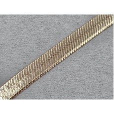 Браслет Xuping 9 мм довжина 21 см колір золото 18к