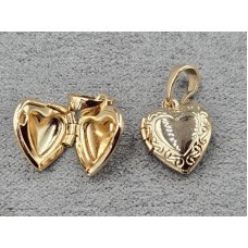 Кулон Xuping 10 мм высота 18 мм цвет золото 18к